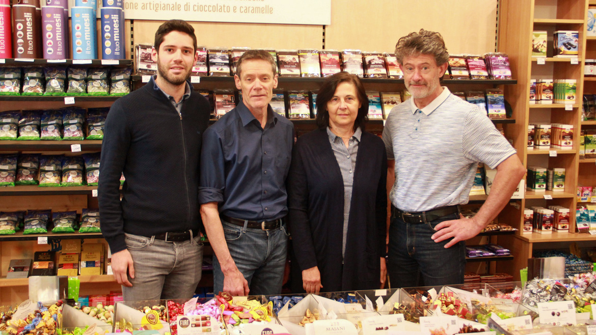 Benjamin, Gerhard, Paola und Norbert Walde